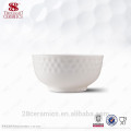 Louça de porcelana real por atacado, lanche de porcelana de osso real